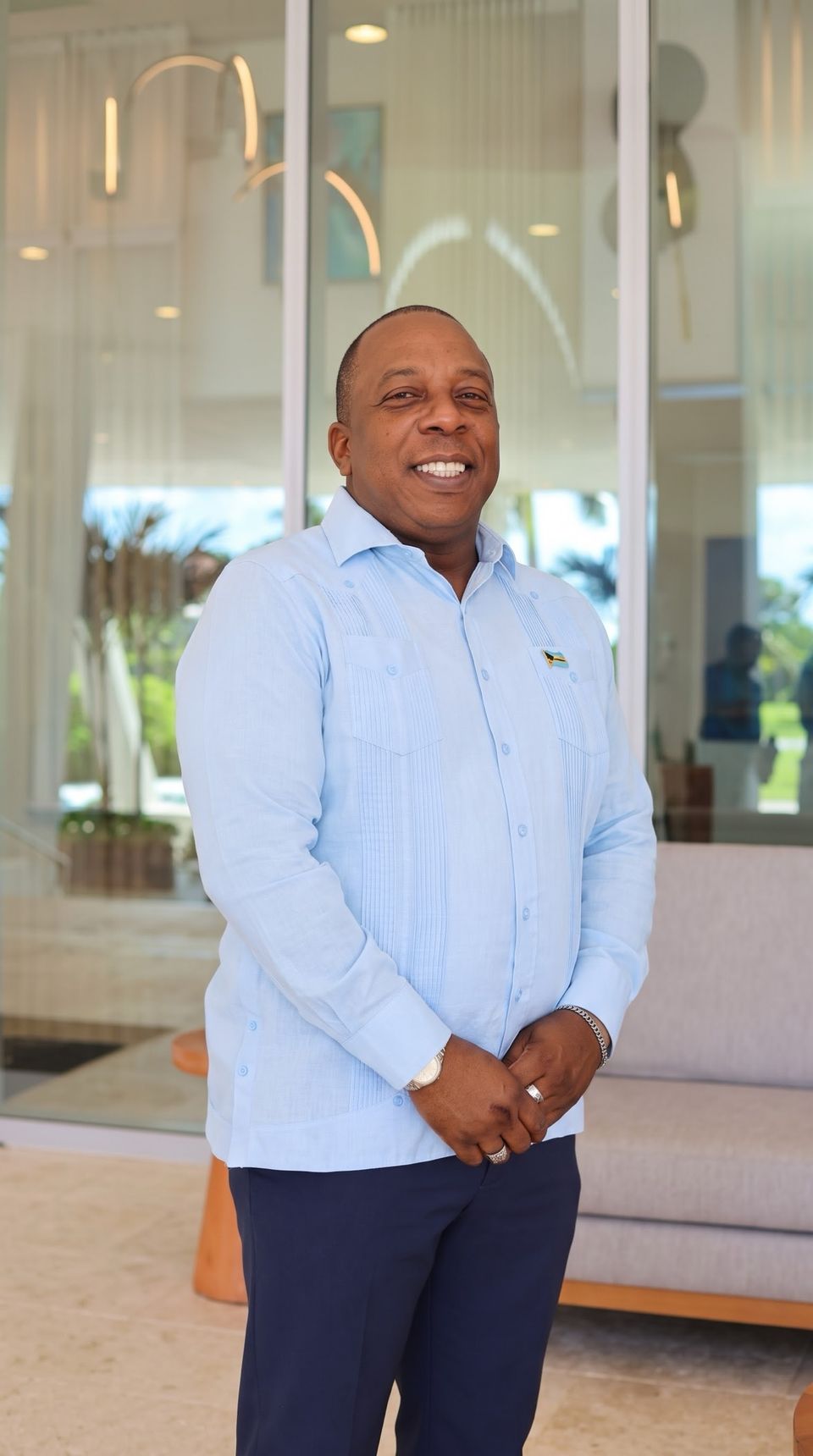 Portrait of Mr. Omar Thompson, founder and CEO of United Against Crime